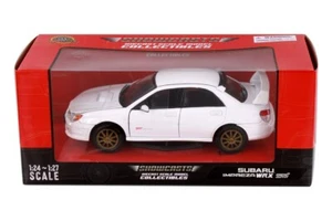 2006 Subaru Impreza WRX STI 1/24 Scale Diecast Model - Showcasts - WHITE w/ BOX - Picture 1 of 7