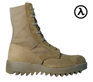 MCRAE 8" RIPPLE HOT WEATHER USA-MADE MILITARY BOOTS 8188 / COYOTE - ALL SIZES - Picture 1 of 3