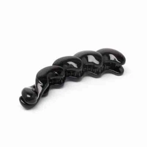 Banana Hair Clip Claw Comb Riser Twisted Style BROWN Grip Women DIY Interlocking - Picture 1 of 8
