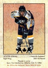 2002-03 Parkhurst Retro Fall Expo #219 Scottie Upshall