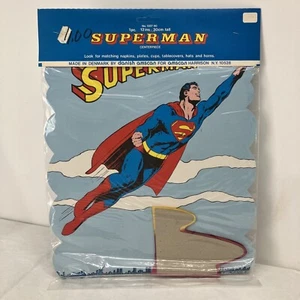Vintage 1977 Superman Birthday Party Centerpiece DC Comics NEW Sealed!! - Picture 1 of 7