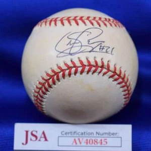 Sean Casey JSA COA Autograph National League ONL Signed Baseball - Picture 1 of 2