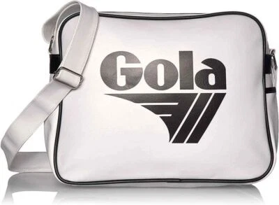 Gola 白色复古风格经典 Redford 邮差包男式女式  — 第 1/4 张图片