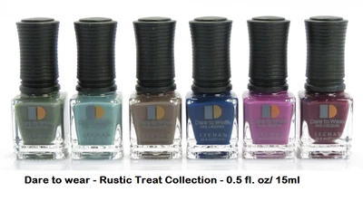 Esmalte de uñas LeChat Dare to Wear manicura pedicura - TRATAMIENTO RÚSTICO - 6 botellas  Foto 1 de 4