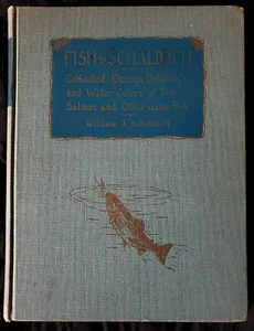 Fish By Schaldach 456 of 1500 ~ SIGNED Limited by William Schaldach 1937 - Imagen 1 de 4