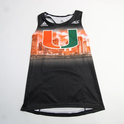 Miami Hurricanes adidas Sleeveless Shirt Unisex Black Used Cover