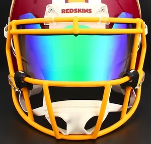 WASHINGTON REDSKINS NFL Football Helmet Eye Shield REVO EMERALD Color-Shift - Picture 1 of 4