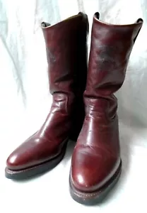 Botas Chippewa 9D Pecos de Colección Años 90 Suela Vibram de Cuero - Imagen 1 de 10