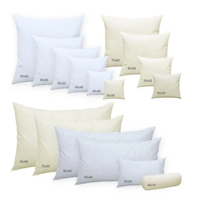 Imbottitura per Cuscino di Piume Poggiatesta IN Molti Misure - Image 1 of 4