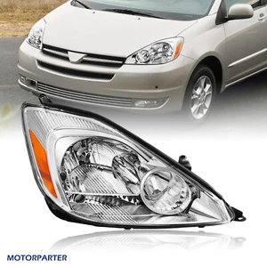 Passenger Side Headlights Amber Corner For 2004-2005 Toyota Sienna Headlamps - Picture 1 of 11