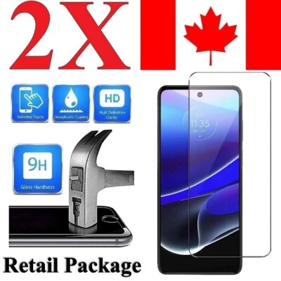 (2 PACK) Tempered Glass Screen Protector for Motorola Moto G Stylus 5G 2022 - Image 1 of 4