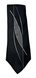 Dior Signature Silk Neck Tie NECKTIE Handcrafted Canada Black Silver Designer - Bild 1 von 5