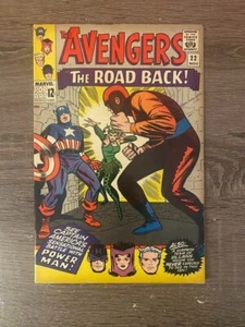 THE AVENGERS #22 NOVEMBER 1965 MARVEL COMICS CAPTIAN AMERICA HAWKEYE STAN LEE Anzeige - Bild 1 von 15