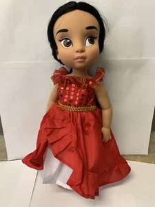 Fits Disney Animators 16" Toddler Princess Elena Of Avalon Inspired Dress Only - Picture 1 of 4