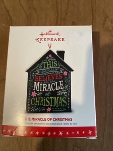 Hallmark  The Miracle Of Christmas   2016 Keepsake Ornament - Picture 1 of 3