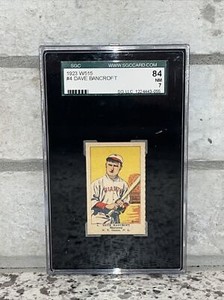 1923 W515-1 Dave Bancroft #4 SGC 7 New York Giants HOF