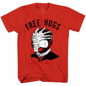 T-Shirt Alien Face Hugger kostenlose Umarmungen - Bild 1 von 1