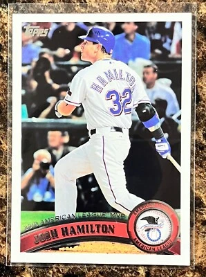 Josh Hamilton 2011 Topps #29 AL MVP MT - Image 1 of 2