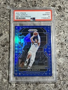 Luka Doncic 2021-22 Panini Prizm #223 NBA 75th Anniversary PSA 10 GEM MINT