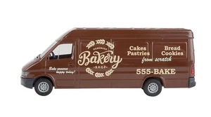 HOMEMADE BAKERY DELIVERY VAN TRUCK plastic HO 1/87 Scale Scenemaster 12202 - Picture 1 of 3