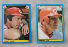 1983 Fleer Star Stickers Cincinnati Reds Baseball Card Pick one