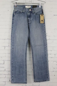 New Burton Boy's Youth Mid Fit Light Denim Pants Size 26 Blue Denim - Picture 1 of 1