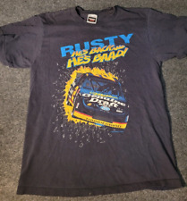 Rusty Wallace Shirt Adult Large Black He's Back And He's Baad! Racing 1994 G6