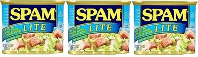 Обеденное мясо Spam Lite упаковка 3 шт. - Изображение 1 из 2