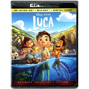 LUCA (2021) Ultimate Collector's Edition 4K UHD / BLU-RAY - SEALED - Picture 1 of 3