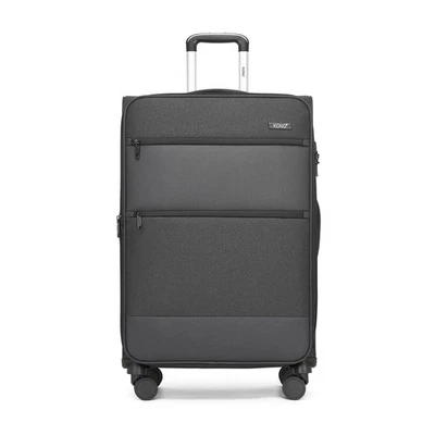 28-дюймовый расширяемый зарегистрированный чемодан Softside с 8 колесиками-спиннерами с замком TSA So... - Изображение 1 из 4