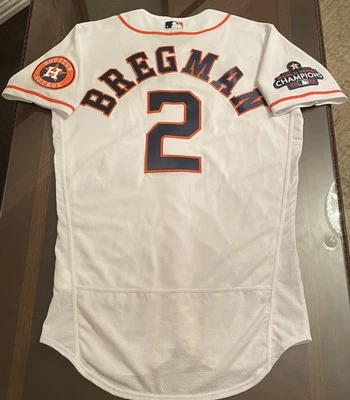 2022 WS Alex Bregman #2 Houston Astros Nike Authentic On-Field Home Jersey 40/M - Image 1 of 4