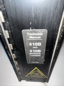 John Deere 410B 510B Backhoe Loader Shop Service Repair Technical Manual TM1285 - Picture 1 of 13