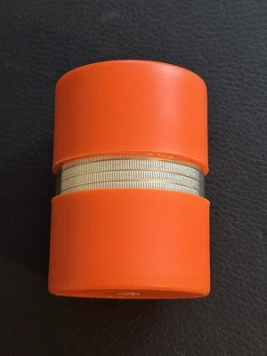 1987 - U.S. MINT FINE SILVER AMERICAN EAGLE ROLL 20 ORANGE TUBE - Milk Spots - Image 1 of 4