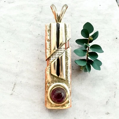 Colgante de plata de ley 925 firmado por diseñador con amatista Foto 1 de 4