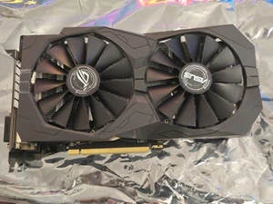 ASUS ROG Strix Radeon RX 570 OC-Edition 8GB GDDR5 Grafikkarte 2xDVI/HDMI/Display - Bild 1 von 5