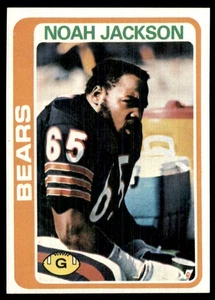 1978 Topps Noah Jackson Chicago Bears #437 - Picture 1 of 2