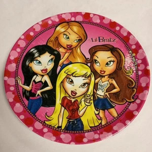 Lil' Bratz Plate 8" Round Melamine 2004 Zak Designs Vintage Y2K - Picture 1 of 9