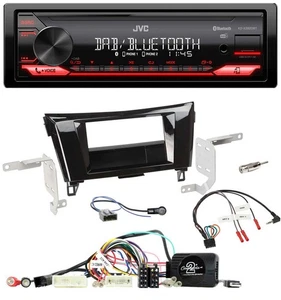 JVC Bluetooth USB DAB Lenkrad Autoradio für Nissan X-Trail Qashqai 2014-2017 - Bild 1 von 10