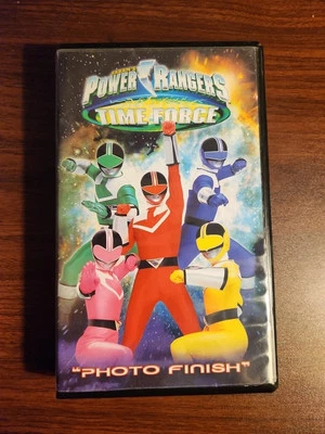 2001 Power Rangers Time Force Photo Finish VHS Clamshell HTF - Image 1 of 4