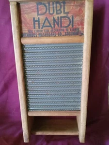 Vintage Washboard Wall Cabinet - Picture 1 of 7