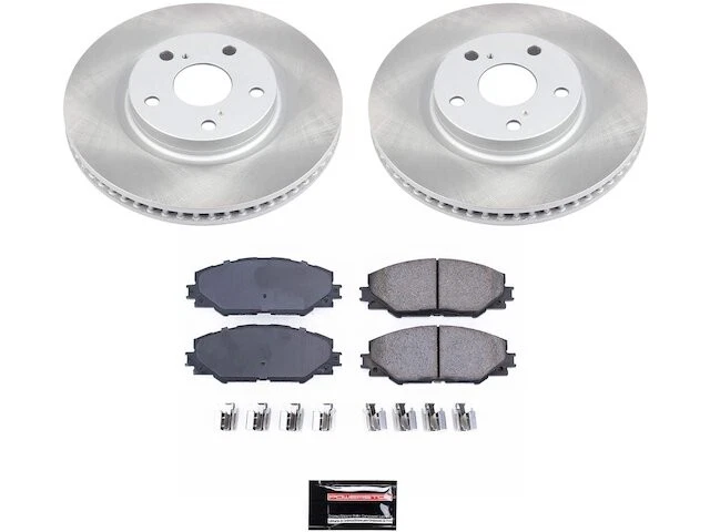 Комплект переднего тормоза и ротора для Toyota Mirai 2017 2018 YN834PV 2016-2019 годов выпуска - Изображение 1 из 1