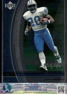1999 Upper Deck Black Diamond #37 Barry Sanders Detroit Lions 6.1B - Picture 1 of 2