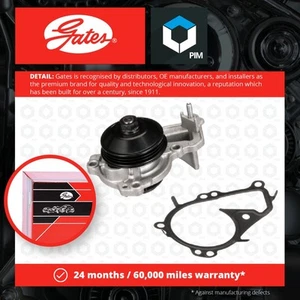 Water Pump fits CITROEN C3 AIRCROSS Mk2 1.2 2017 on Coolant Gates 9803442480 New - Picture 1 of 4