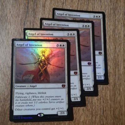 Angel of Invention Foil Sheets 4pcs New Craft Supplies - Image 1 of 2