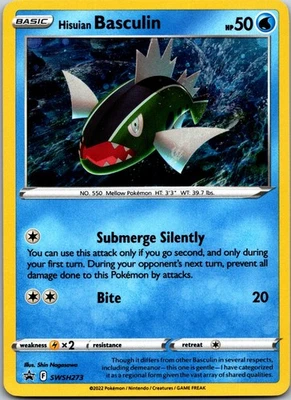 Hisuian Basculin - SWSH273 - SWSH: Sword & Shield Promo Cards Holo - Image 1 of 2
