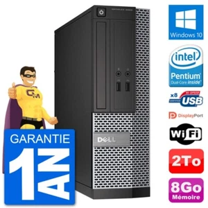 PC Dell Optiplex 3020 SFF G3220 RAM 8Go Festplatte 2To Windows 10 Wifi - Bild 1 von 3