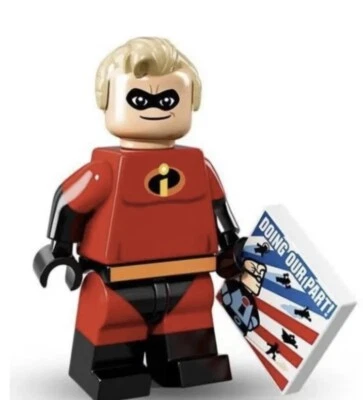 LEGO Mr Incredible MINIFIGURA DISNEY SERIE 1 MINIFIGURA COLECCIONABLE CMF 71012 NUEVO Foto 1 de 2