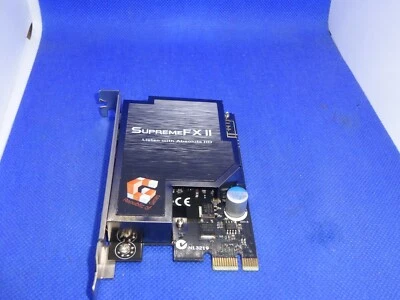 ASUS SUPREME FX II P5E GREEN PCI-EXPRESS HD 6.1 SOUNDKARTE # GK5192 - Bild 1 von 4