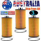 3Pcs Oil Filter For Holden Barina 2011-2018 1598Cc 85Kw Petrol Engine 93185674