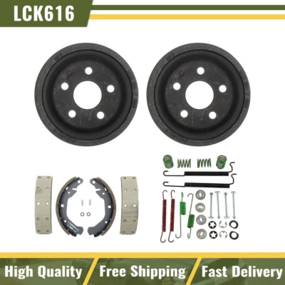 Rear Brake Drum Brake Shoes Hardware Spring Kit Fits 1987-1990 Chevrolet Beretta - Image 1 of 4